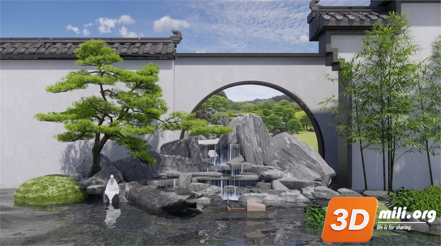 Rockery Skp Files